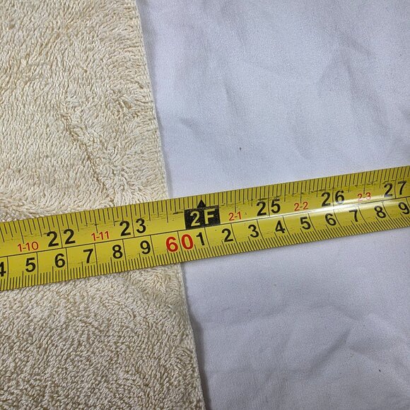 Vintage Martex New Splendor Cotton Bath Towel Beige Made In USA Soft Absorbent - Picture 7 of 7